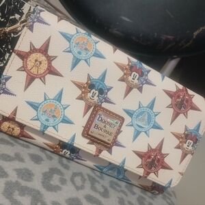 Dooney & Bourke Multicolor Compass Wallet